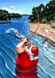 wade fishing