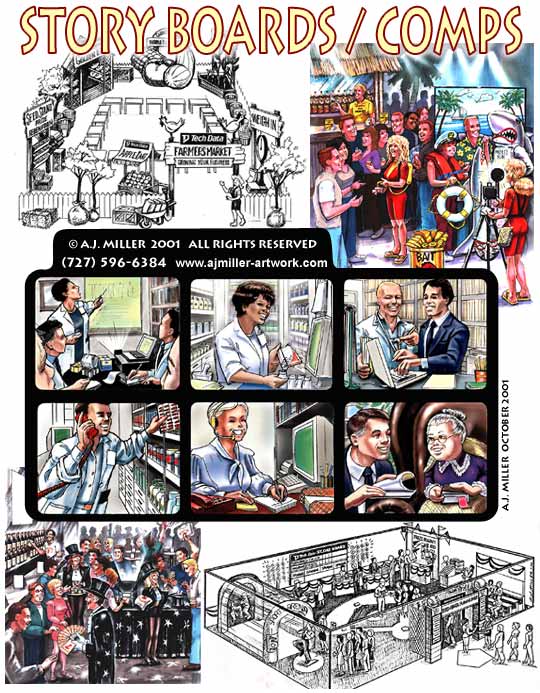 Story Board / Comps