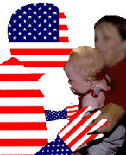 baby kissing politician
